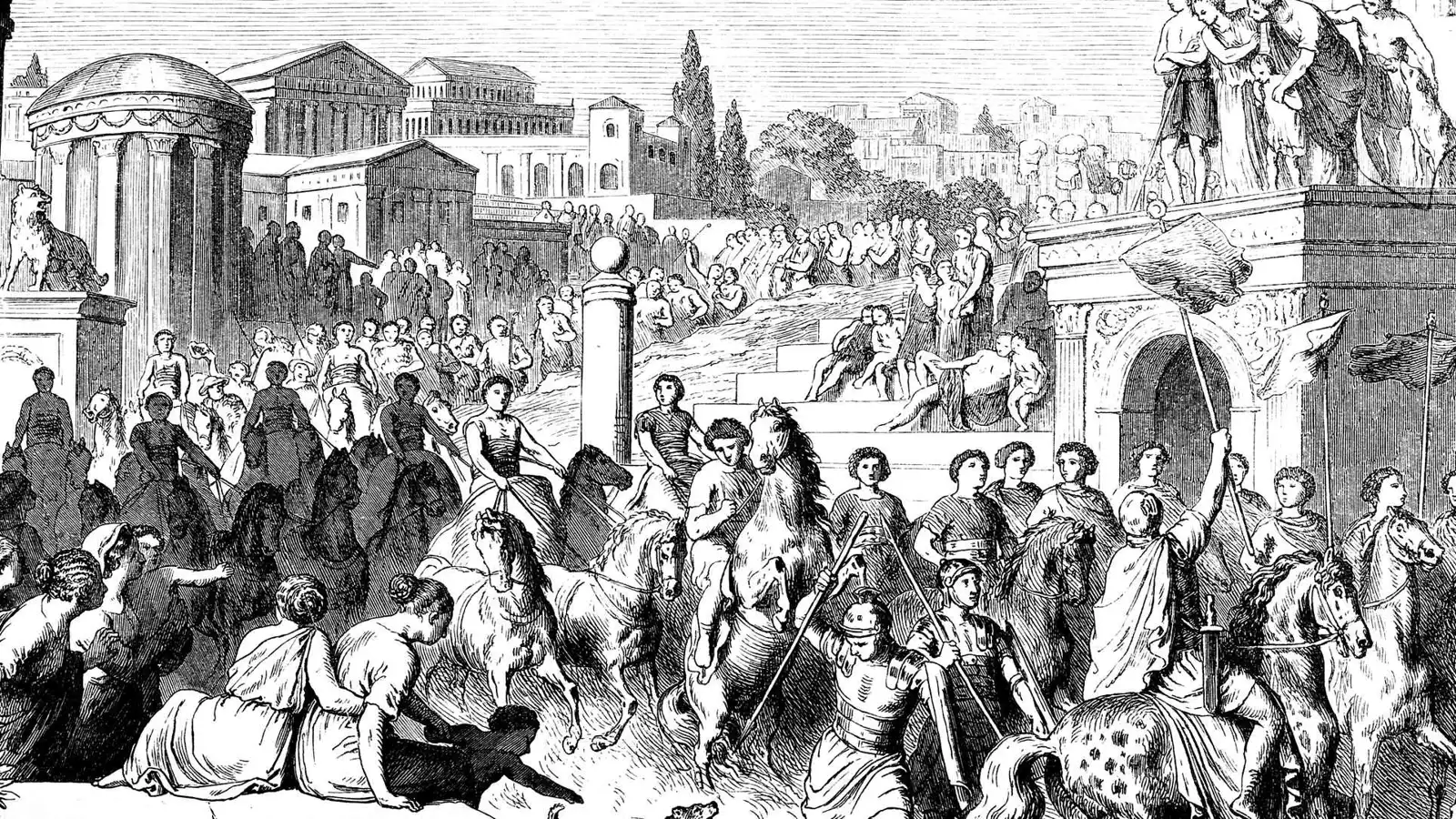 الأمراض والأوبئة سبب رئيس في سقوط  الإمبراطورية الرومانية