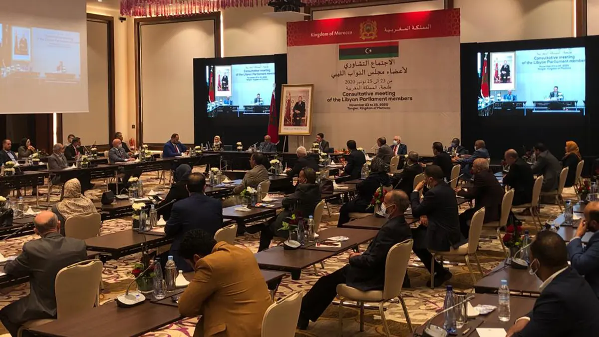 تمديد اجتماع مجلس النواب الليبي المنعقد في طنجة إلى السبت (صور)