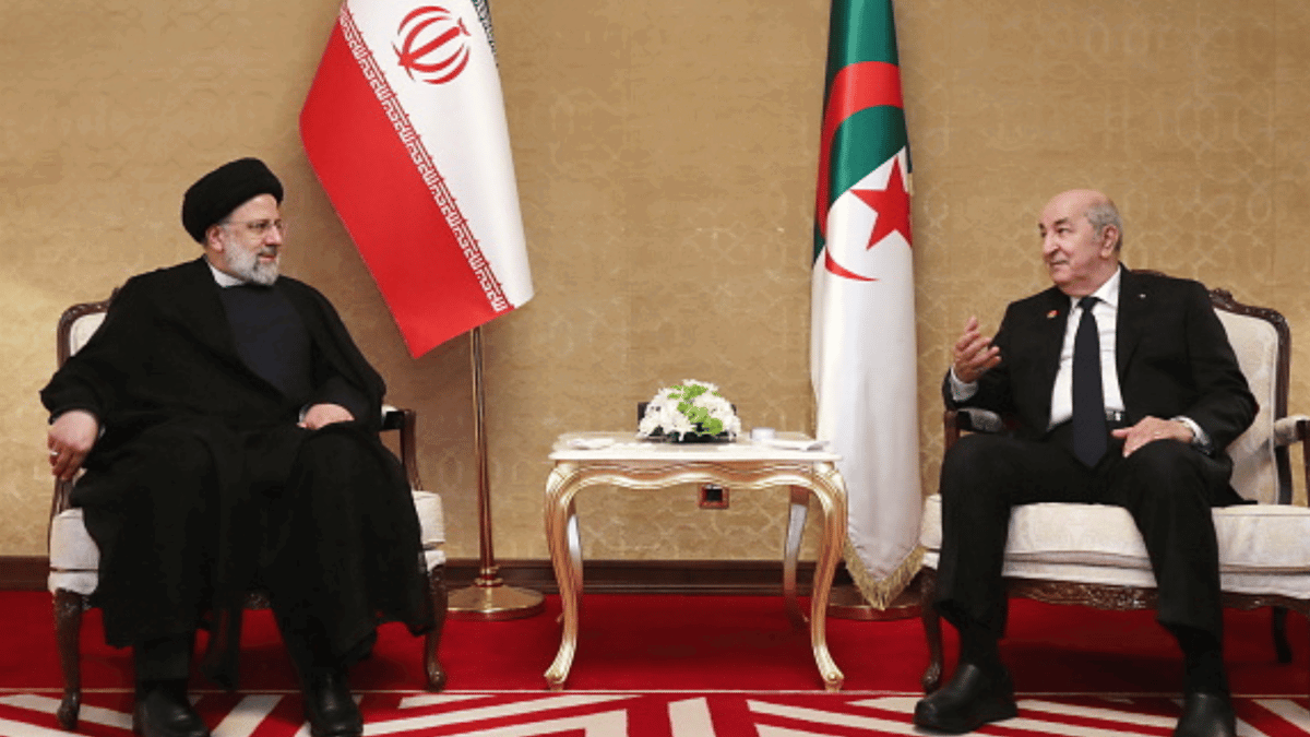 رئيسي يبحث أوضاع غزة مع تبون في الجزائر