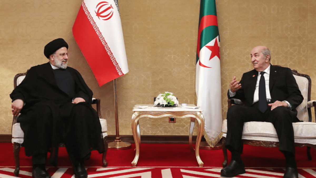 رئيسي يبحث أوضاع غزة مع تبون في الجزائر