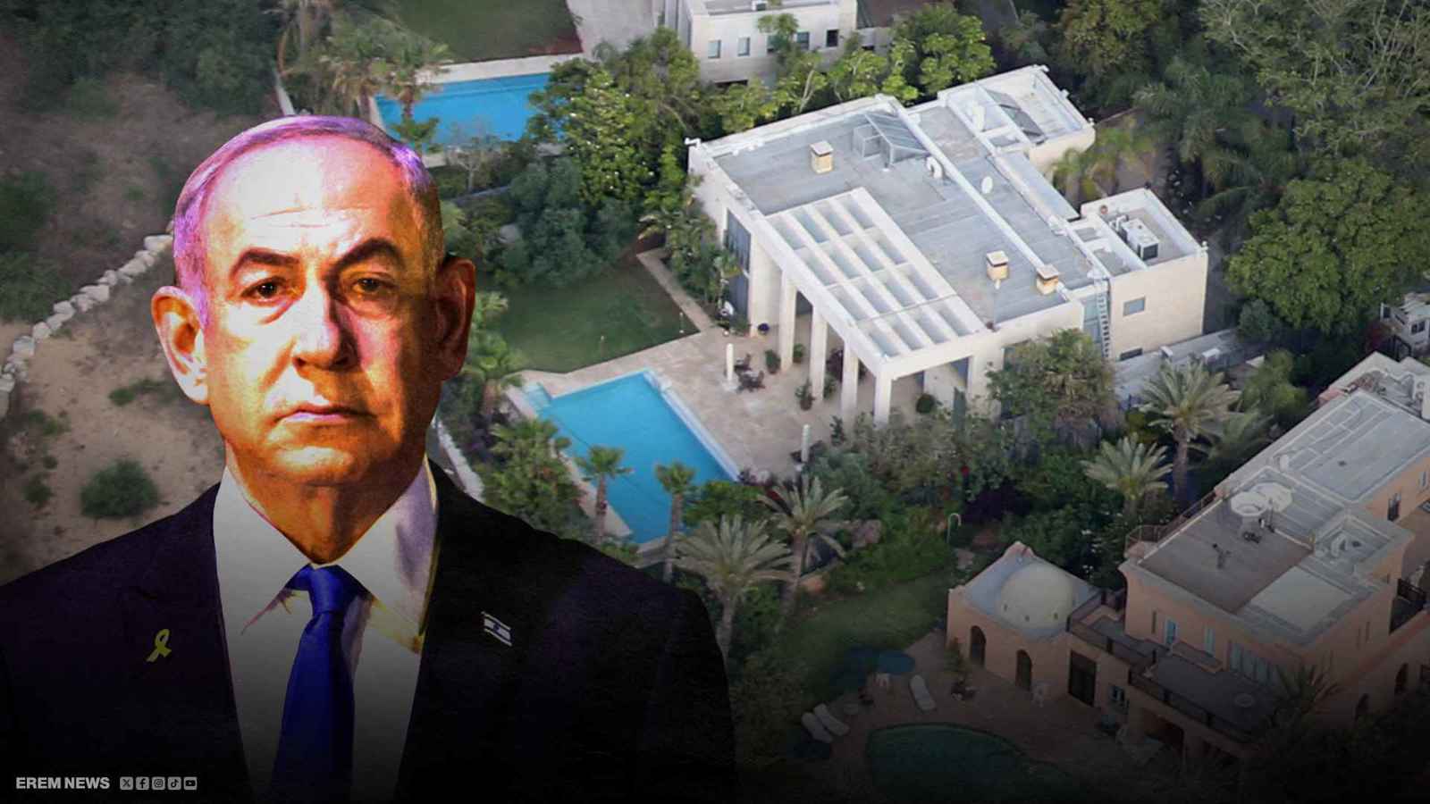 استهداف منزل نتنياهو.. ما سر الموكب الذي غادر الموقع قبيل الهجوم؟