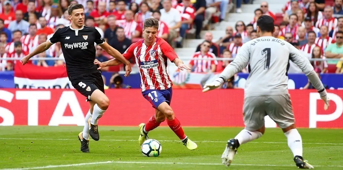 أتلتيكو مدريد يهزم إشبيلية ويرتقي لوصافة ترتيب الدوري الإسباني