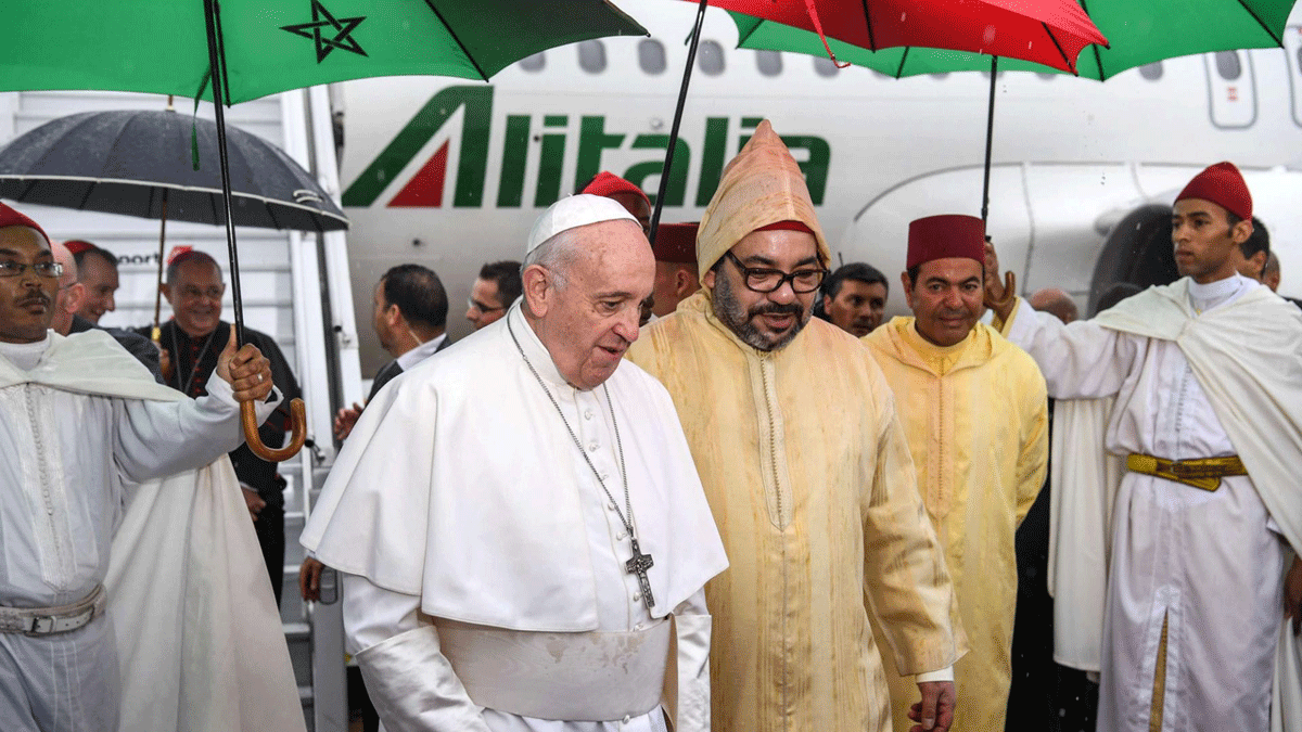 البابا فرانسيس يلتقي قساوسة المغرب وتونس ورعايا الكنيسة الكاثوليكية
