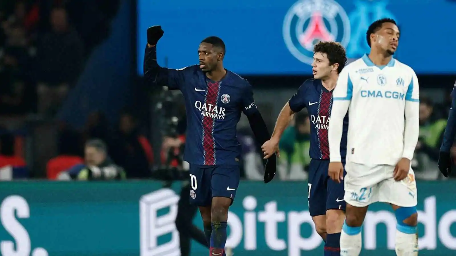 عثمان ديمبيلي يسجل هدفاً استثنائياً في موقعة باريس ومارسيليا (فيديو)