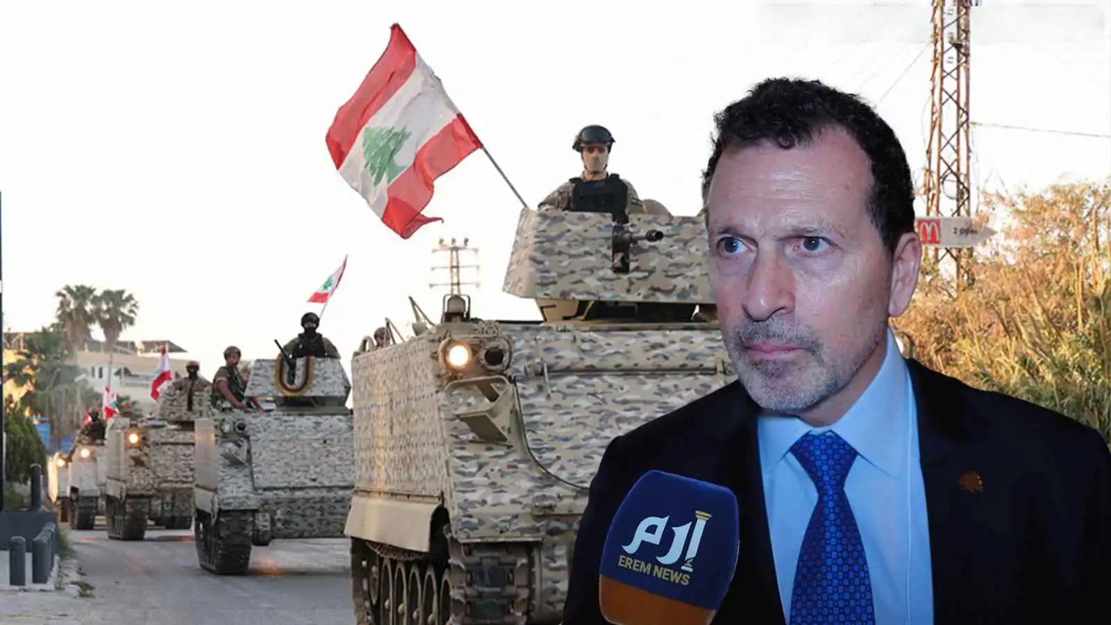 وزير المهجرين اللبناني كمال شحادة