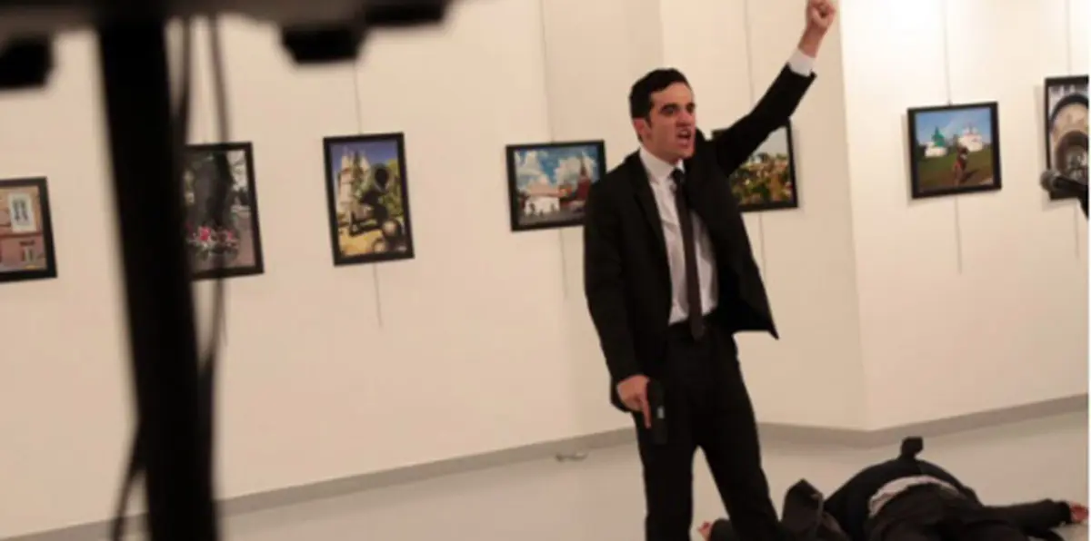 مقتل السفير الروسي.. من هو مولود الطنطاش وماذا قال بعد اغتيال السفير؟ (فيديو وصور)