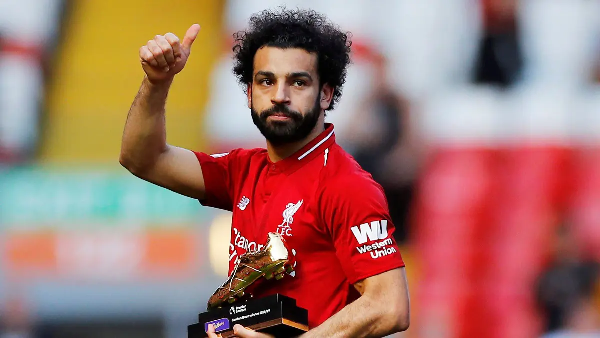 محمد صلاح وماني وأوباميانغ يتقاسمون الحذاء الذهبي بعد تساويهم في ترتيب هدافي الدوري الإنجليزي‎ (صور)