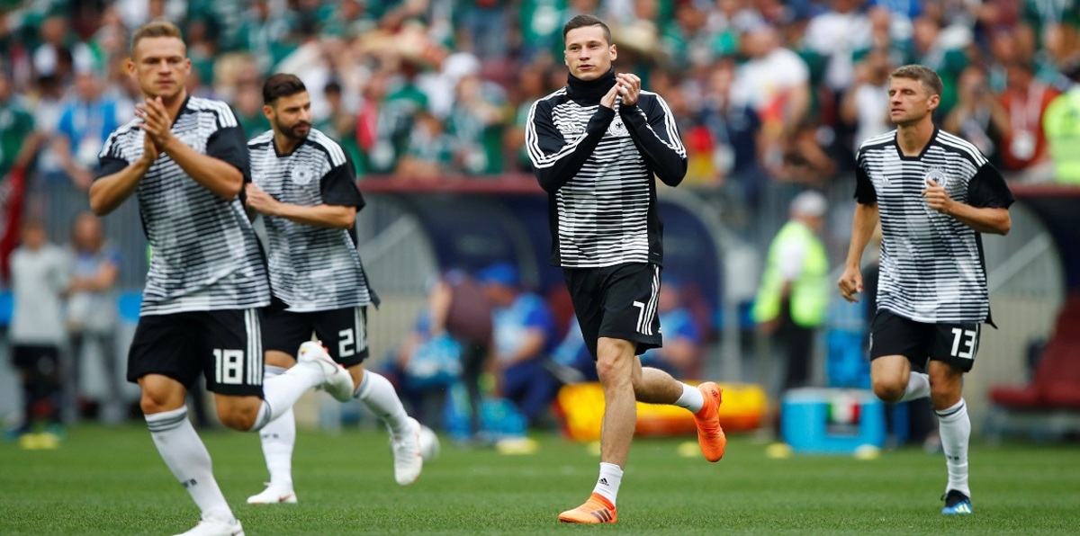 التشكيلة الرسمية لمباراة المنتخب الألماني والمكسيك في كأس العالم