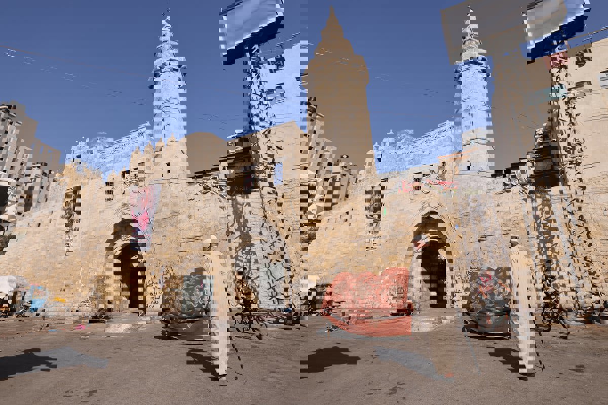 للمرة الأولى منذ قرون.. خان يونس تفتقد "قلعة برقوق" في رمضان (صور)