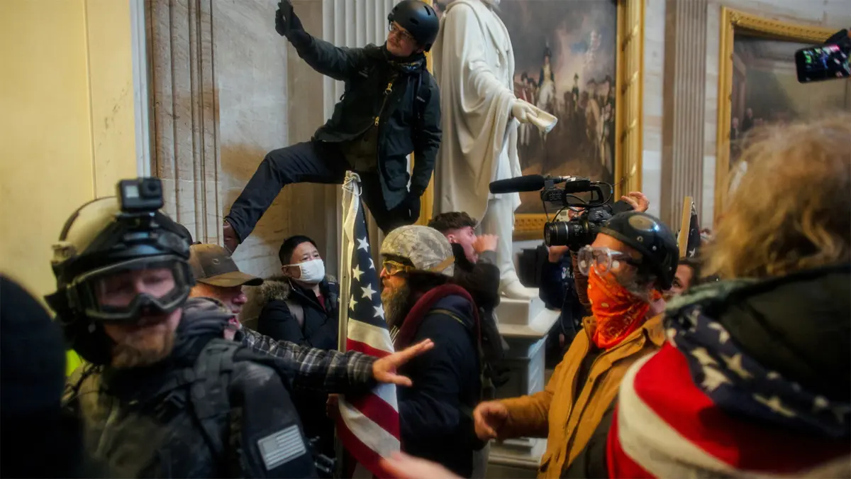 25 قضية إرهاب محلية نتيجة للاعتداء على الكونغرس الأمريكي