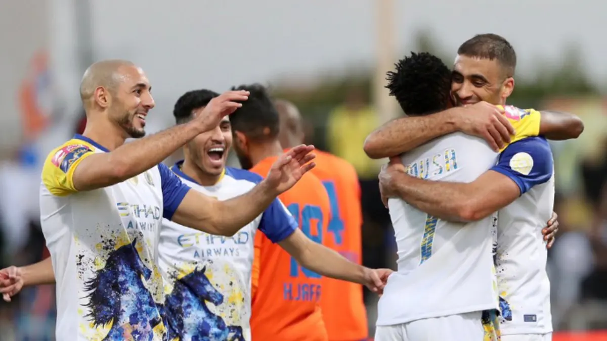 غرامات بالجملة على نادي النصر السعودي عقب مباراة الفيحاء