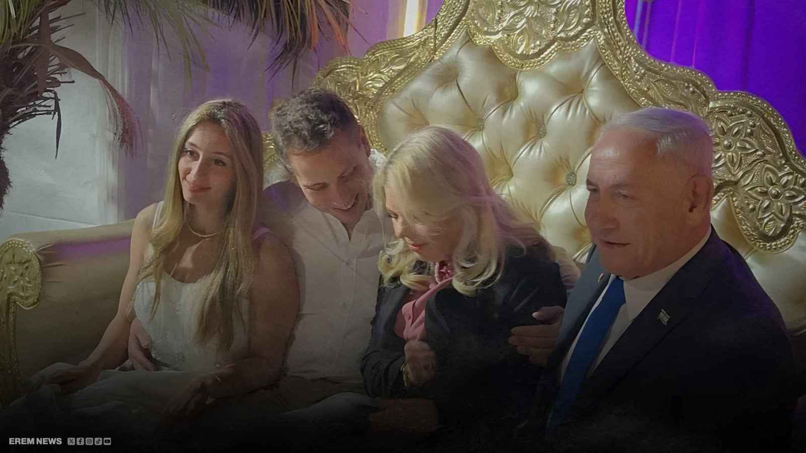 مشاهد لنتنياهو خلال حفل زفاف نجله تشعل الجدل في إسرائيل (فيديو)