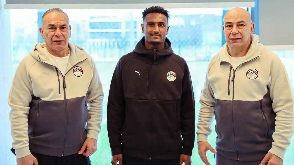 رفقة العميد.. أول ظهور لهيثم حسن في منتخب مصر (صور)