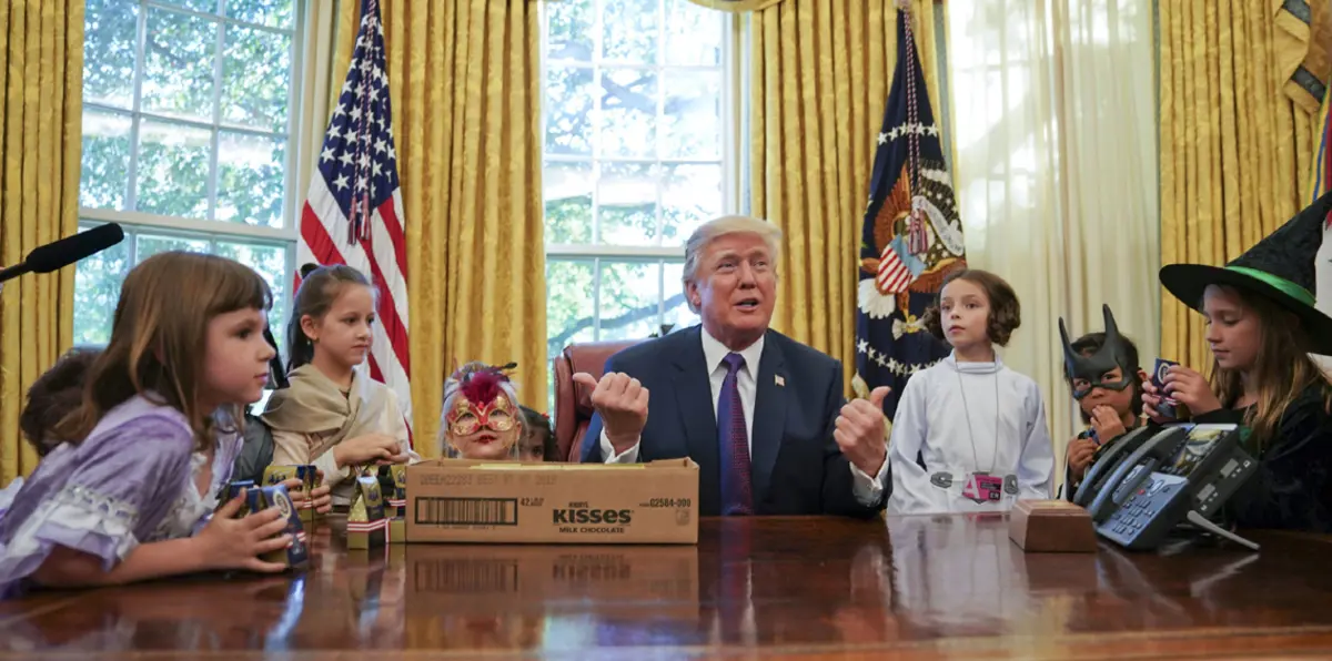 حشرات وقوارض تحتل مكتب ترامب في البيت الأبيض