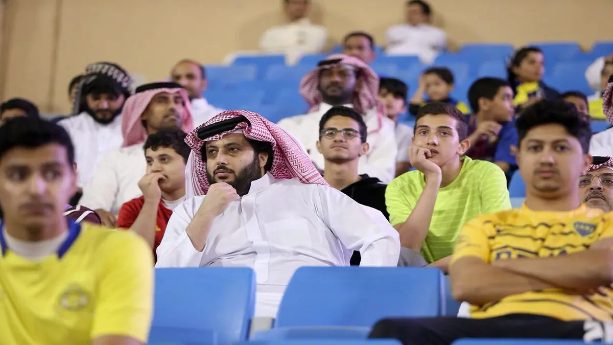 تركي آل الشيخ يتوعد رئيس نادي النصر السعودي بنتيجة مماثلة لمباراة الهلال والوحدة (شاهد)