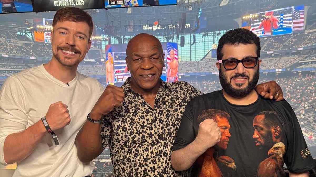 أمام تركي آل الشيخ.. تايسون يوجه "لكمة موجعة" لمستر بيست (فيديو)