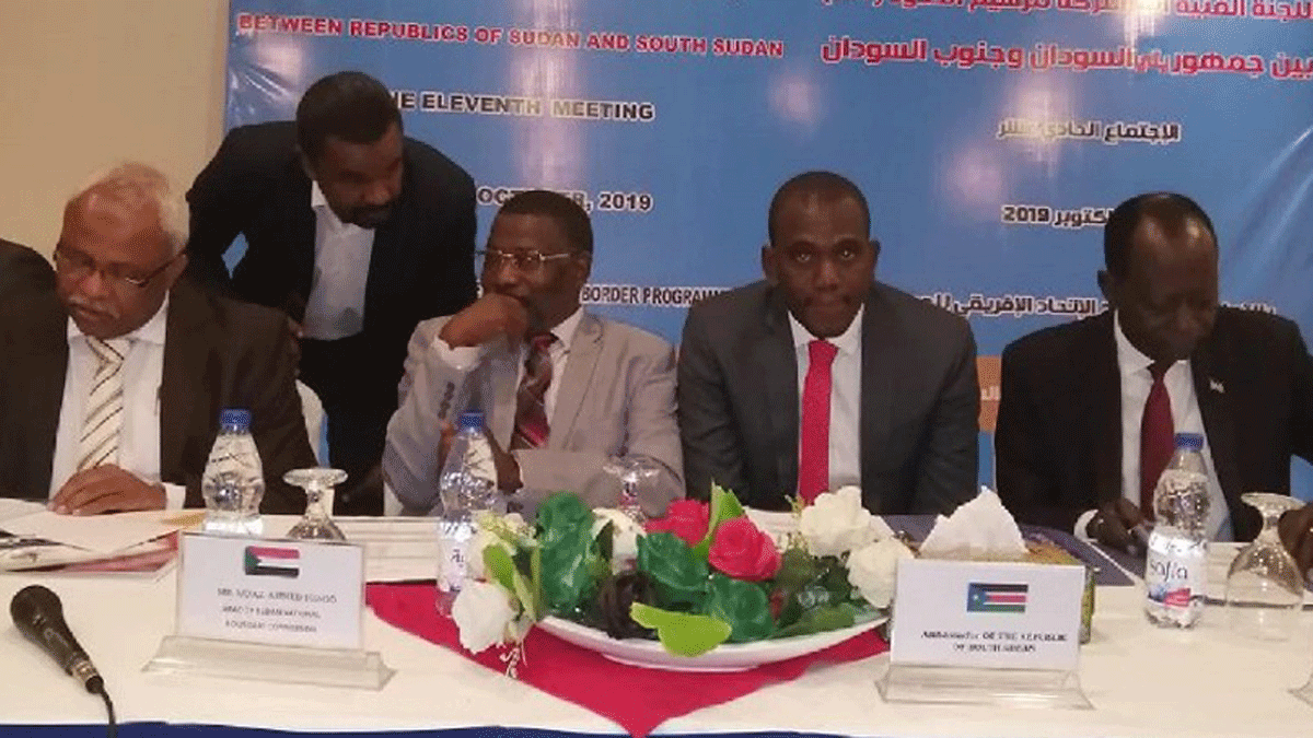 انطلاق اجتماعات لجنة ترسيم الحدود بين السودان ودولة الجنوب