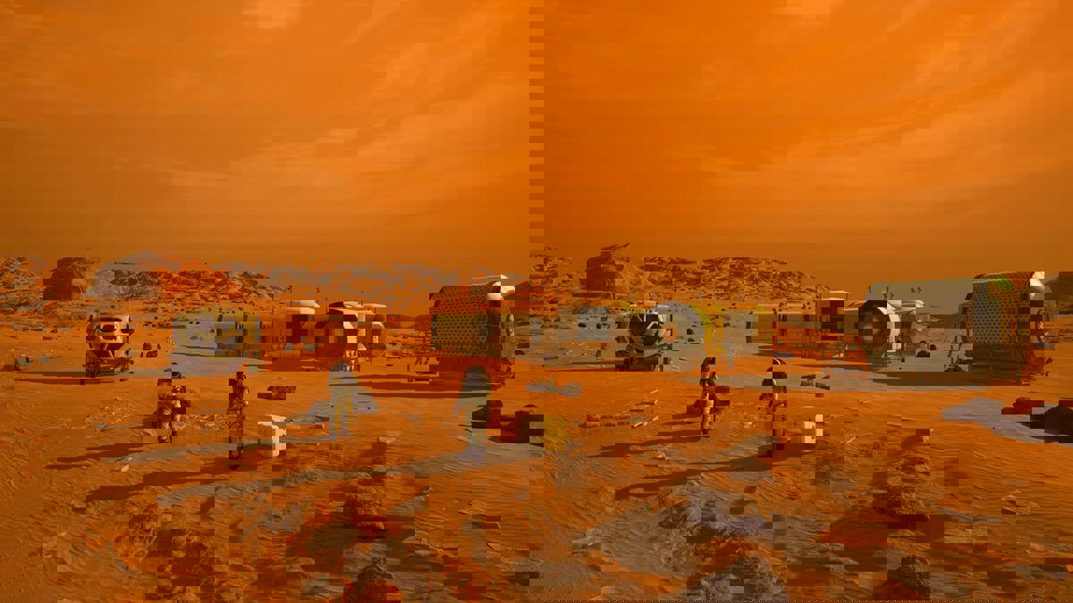 فك لغز معدن بركاني نادر وجد على سطح المريخ