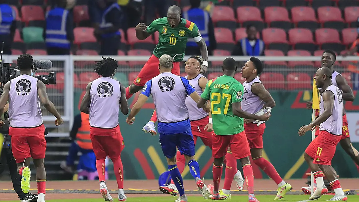 فينسينت أبو بكر مهاجم الكاميرون ونادي النصر يتصدر ترتيب هدافي كأس أفريقيا