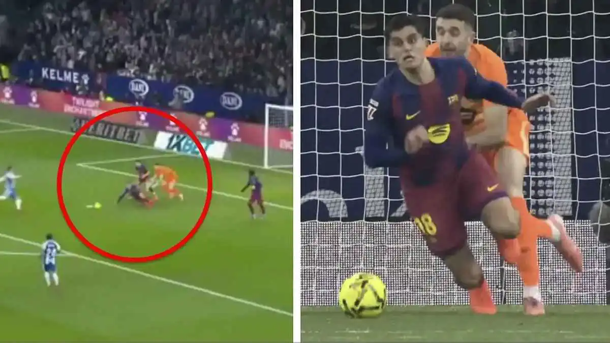 ألقى بزميله أمام مهاجم إسبانيول.. ذكاء خوان غارسيا يخطف الأضواء (فيديو)
