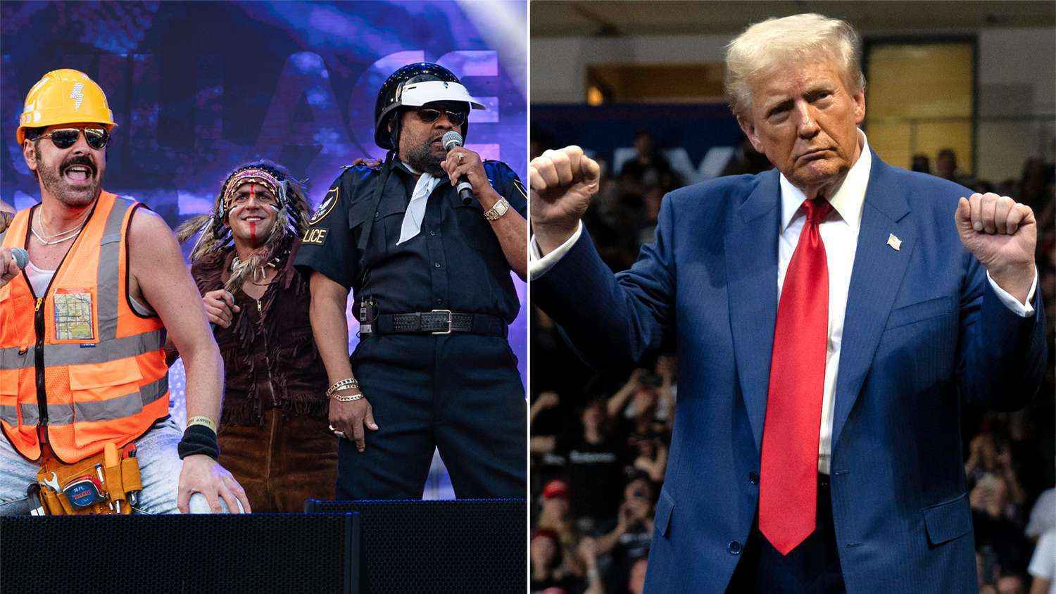 فرقة "فيليدج بيبل" تشارك في مراسم تنصيب ترامب