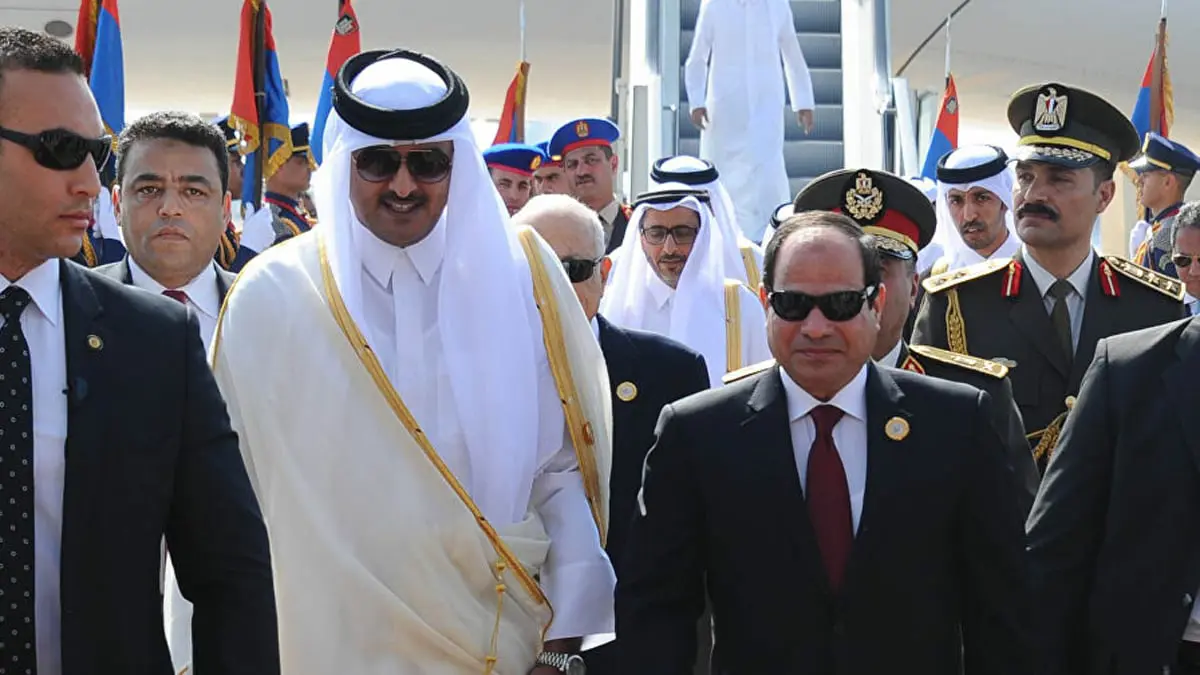 لقاء مصري قطري في الكويت تطبيقا لبيان العُلا