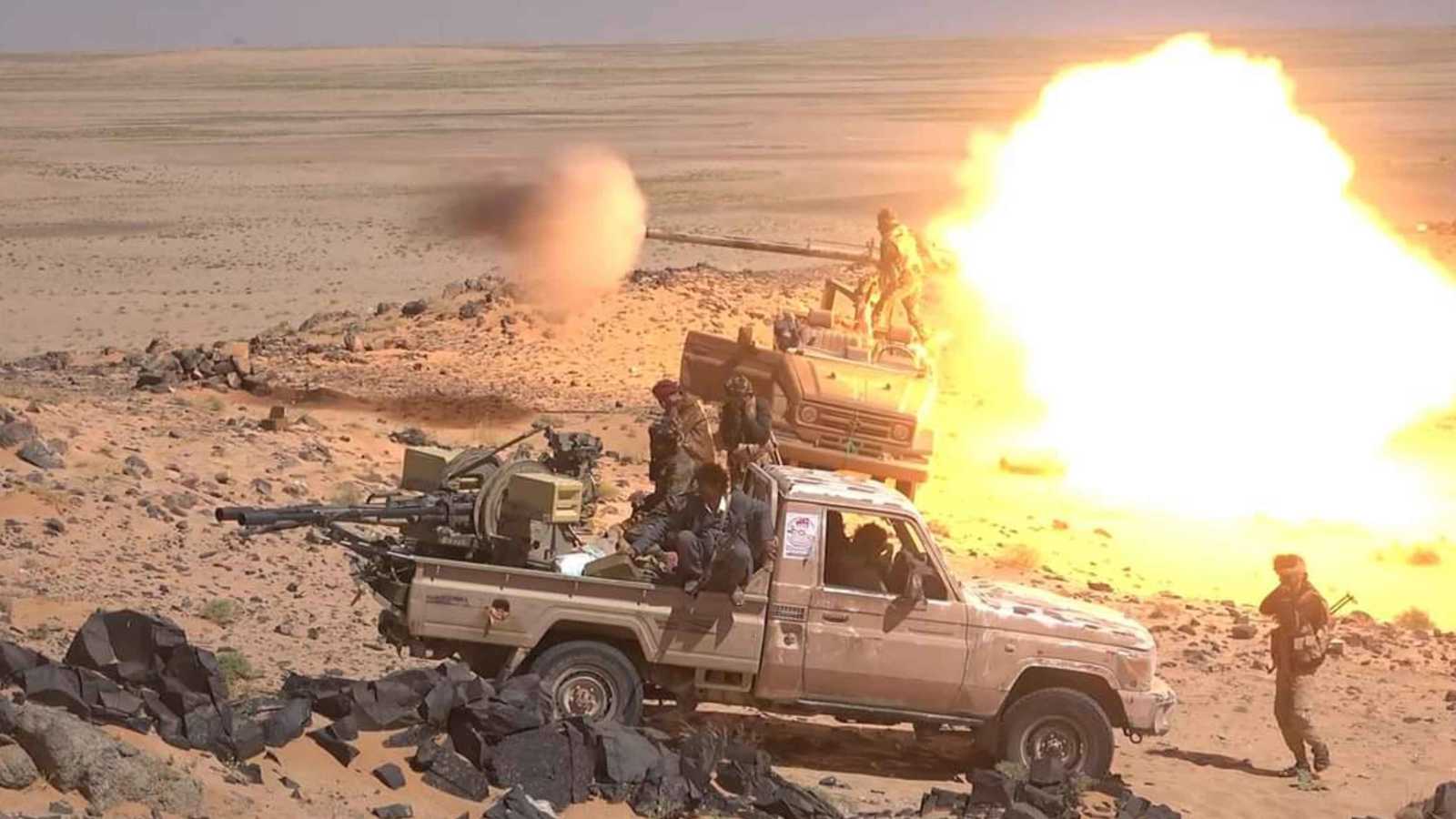 قتلى وجرحى بمواجهات عنيفة بين الجيش اليمني وميليشيا الحوثي (فيديو)