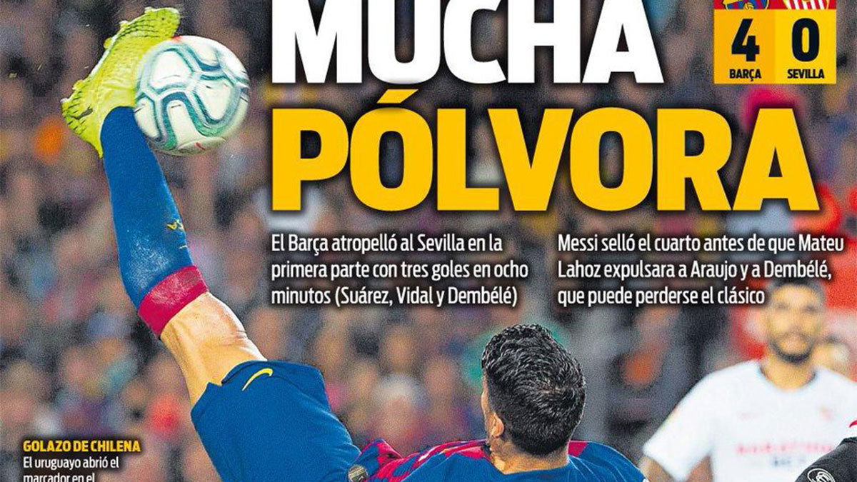 عناوين الصحف الرياضية: "زيدان يجد بوغبا الخاص به".. وفوز برشلونة على إشبيلية.. ونتائج كارثية لفرق مانشستر (صور)