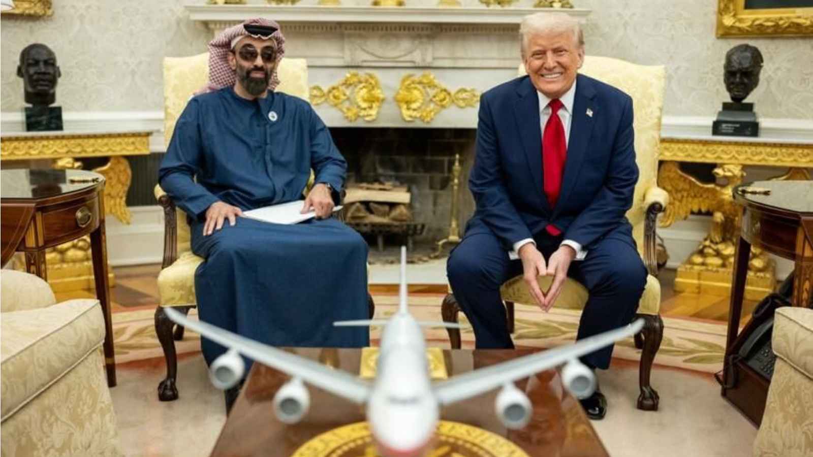 طحنون بن زايد يلتقي دونالد ترامب ويبحثان آفاق الشراكة الإستراتيجية