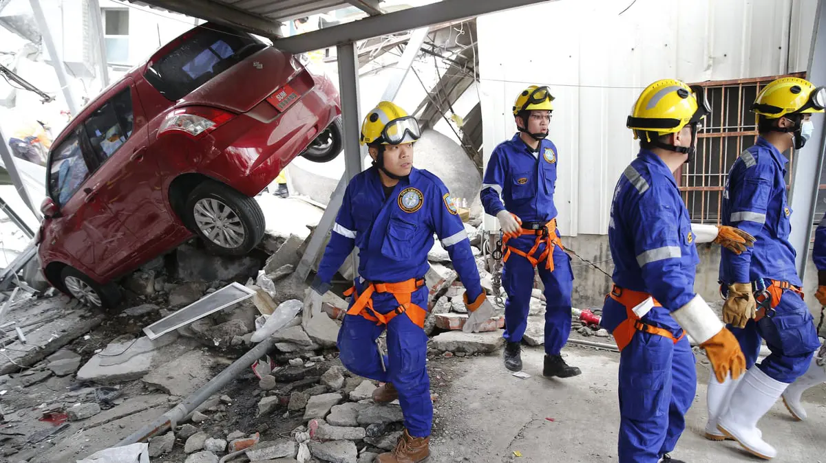 إخلاء المدارس بعد زلزال قوته 6.1 درجة ضرب شرق تايوان‎