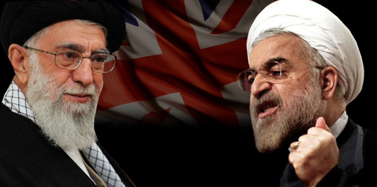 "الإنجليزية" تثير أزمة سياسية بين روحاني وخامنئي في إيران