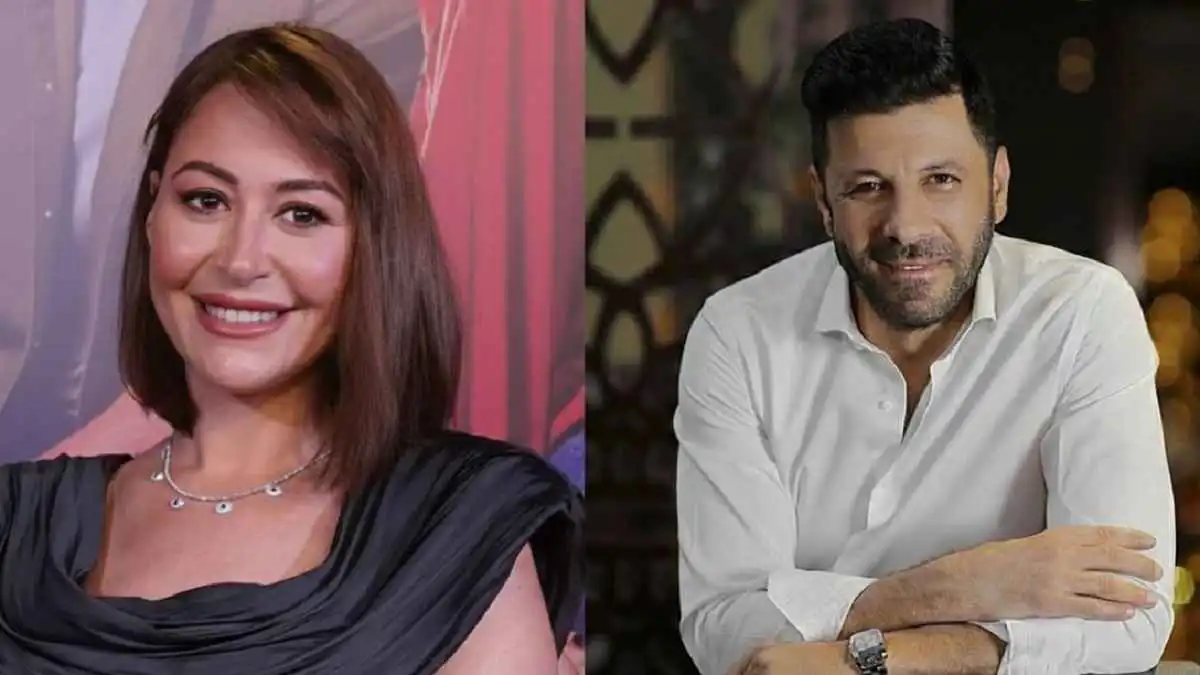 "الحب والحرب".. أحداث غزة تجمع منة شلبي وإياد نصار