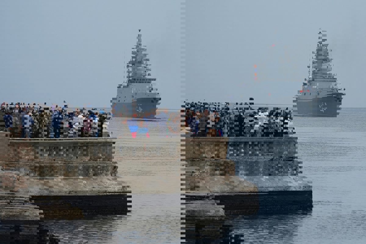 بينها غواصة نووية.. وصول 4 سفن روسية إلى كوبا‎