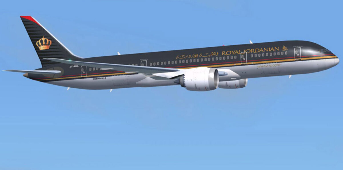 كابتن في الملكية الأردنية يتحدى ترامب ويفاجئ الركاب على متن الطائرة المتجهة إلى نيويورك