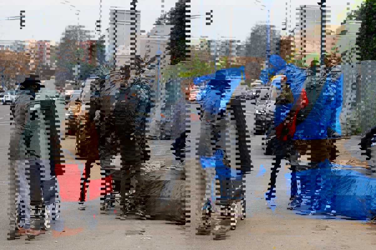 القضاء الأمريكي يسمح بحظر نوم المشردين في الأماكن العامة