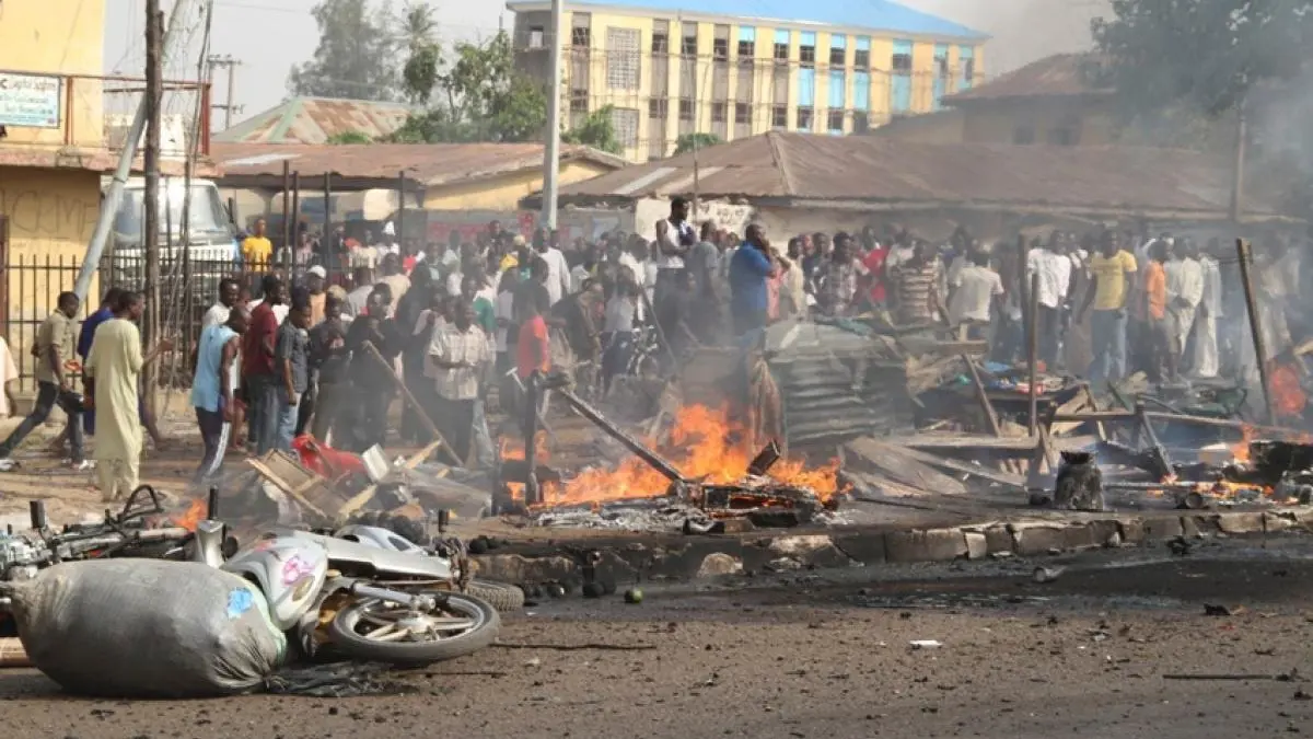 ارتفاع حصيلة ضحايا الهجوم الانتحاري في نيجيريا إلى 30 قتيلًا