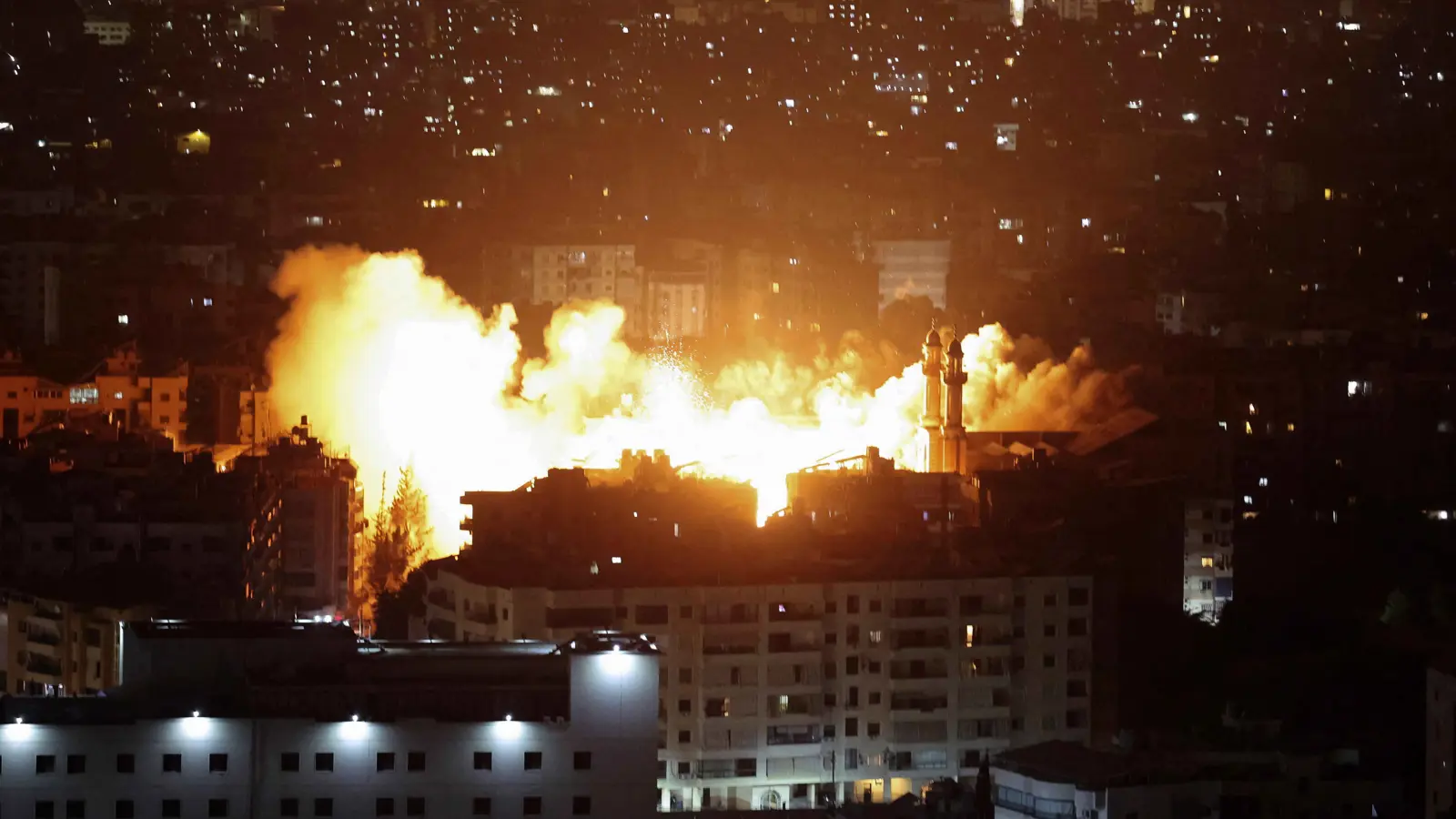 الجيش الإسرائيلي ينشر تفاصيل ضرباته على الضاحية الجنوبية