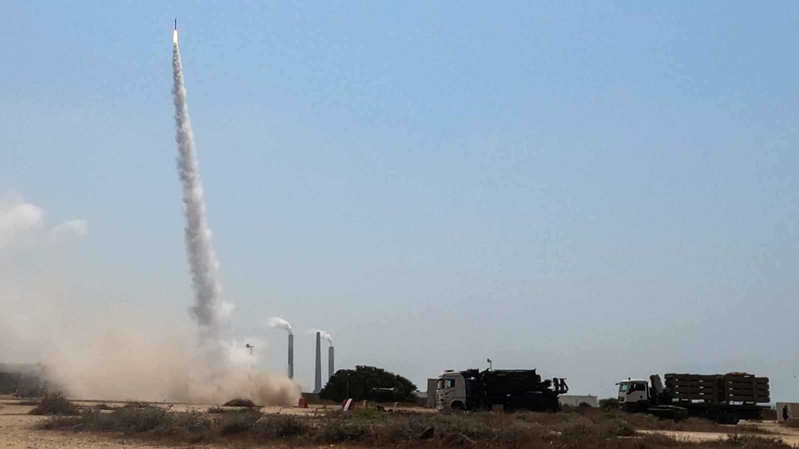 الجيش الإسرائيلي يعلن تحييد تهديد صاروخي من اليمن (فيديو)