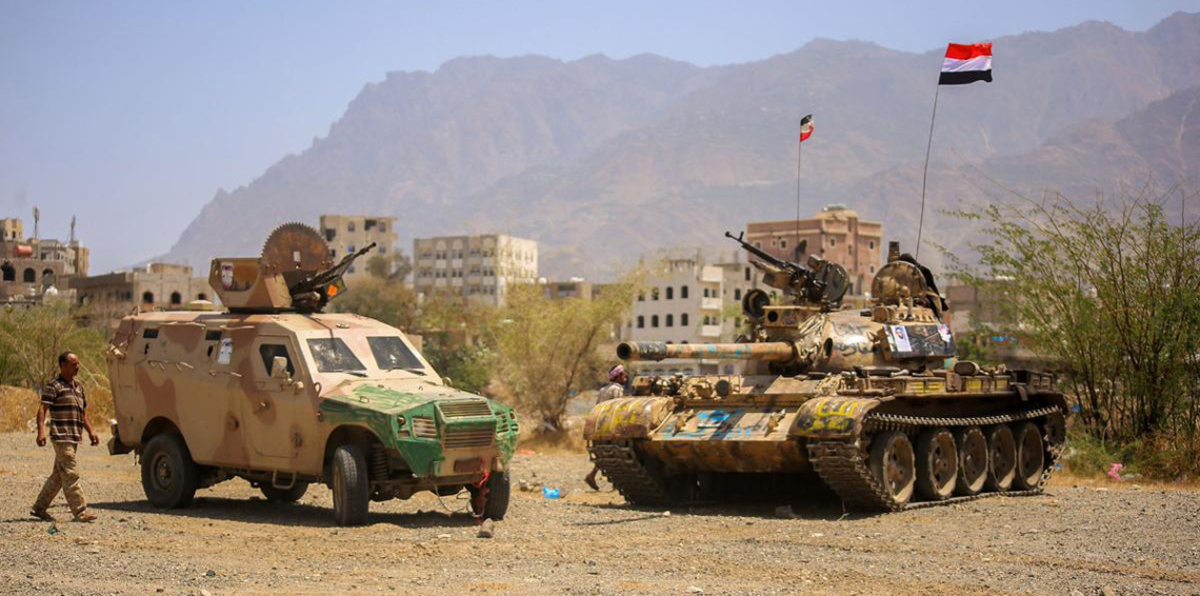 القوات الشرعية تسيطر على قرى ومواقع عسكرية خاضعة للحوثيين في تعز