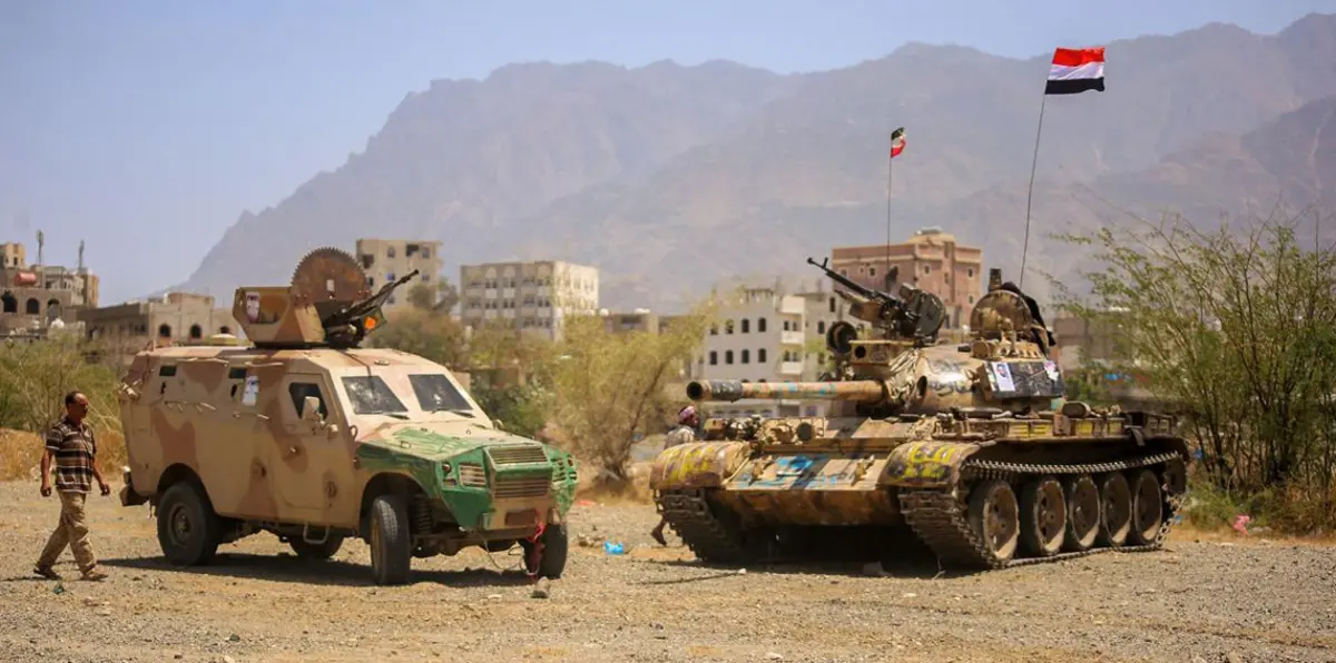القوات الشرعية تسيطر على قرى ومواقع عسكرية خاضعة للحوثيين في تعز
