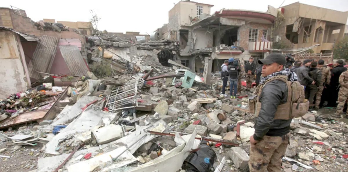 مقتل 23 عراقيًا بهجمات انتحارية نفذها داعش شرق الموصل