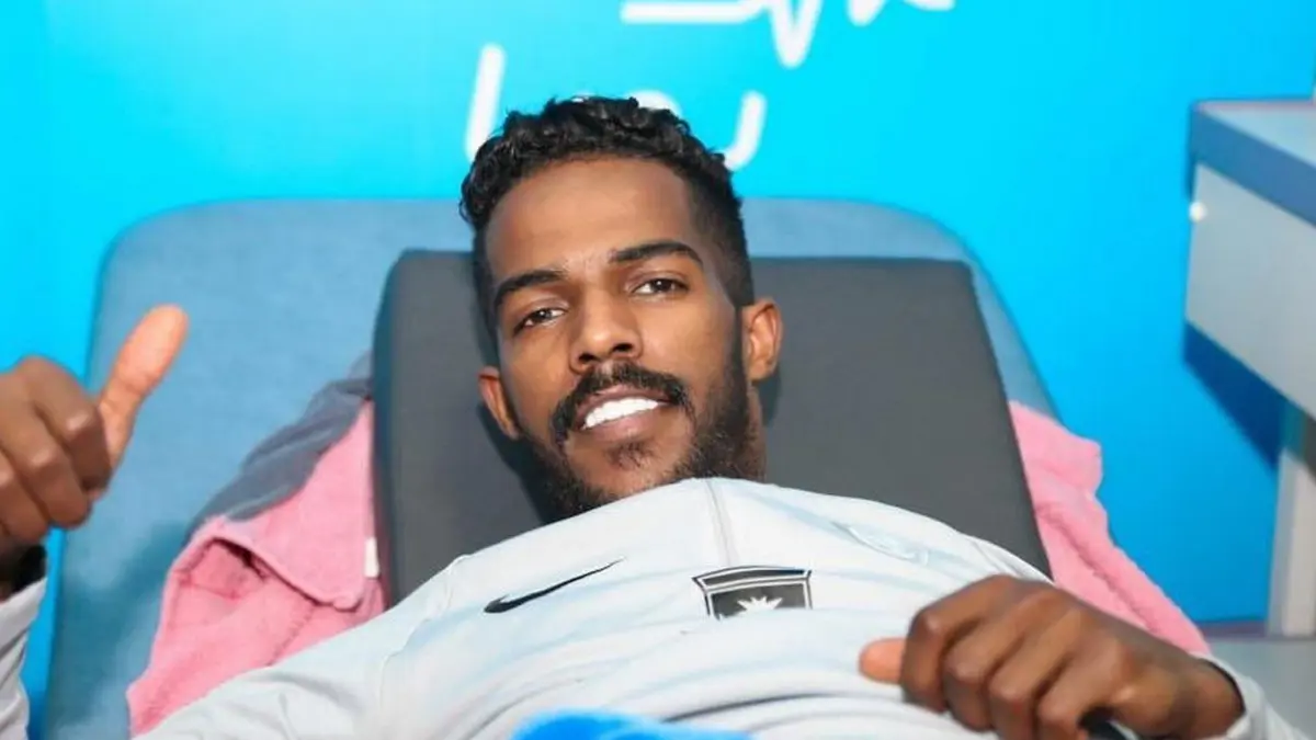 نادي الهلال السعودي يتلقى أخبارًا جيدة عن إصابة نجمه نواف العابد