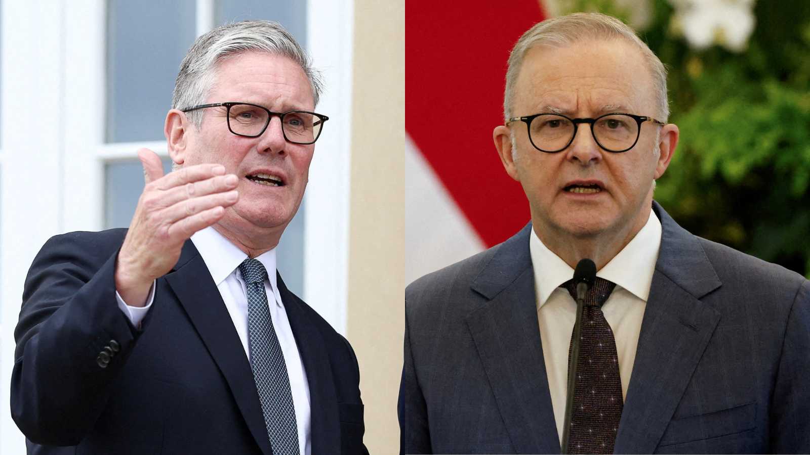 زعيما أستراليا وبريطانيا يناقشان حرب غزة والاعتراف بدولة فلسطينية