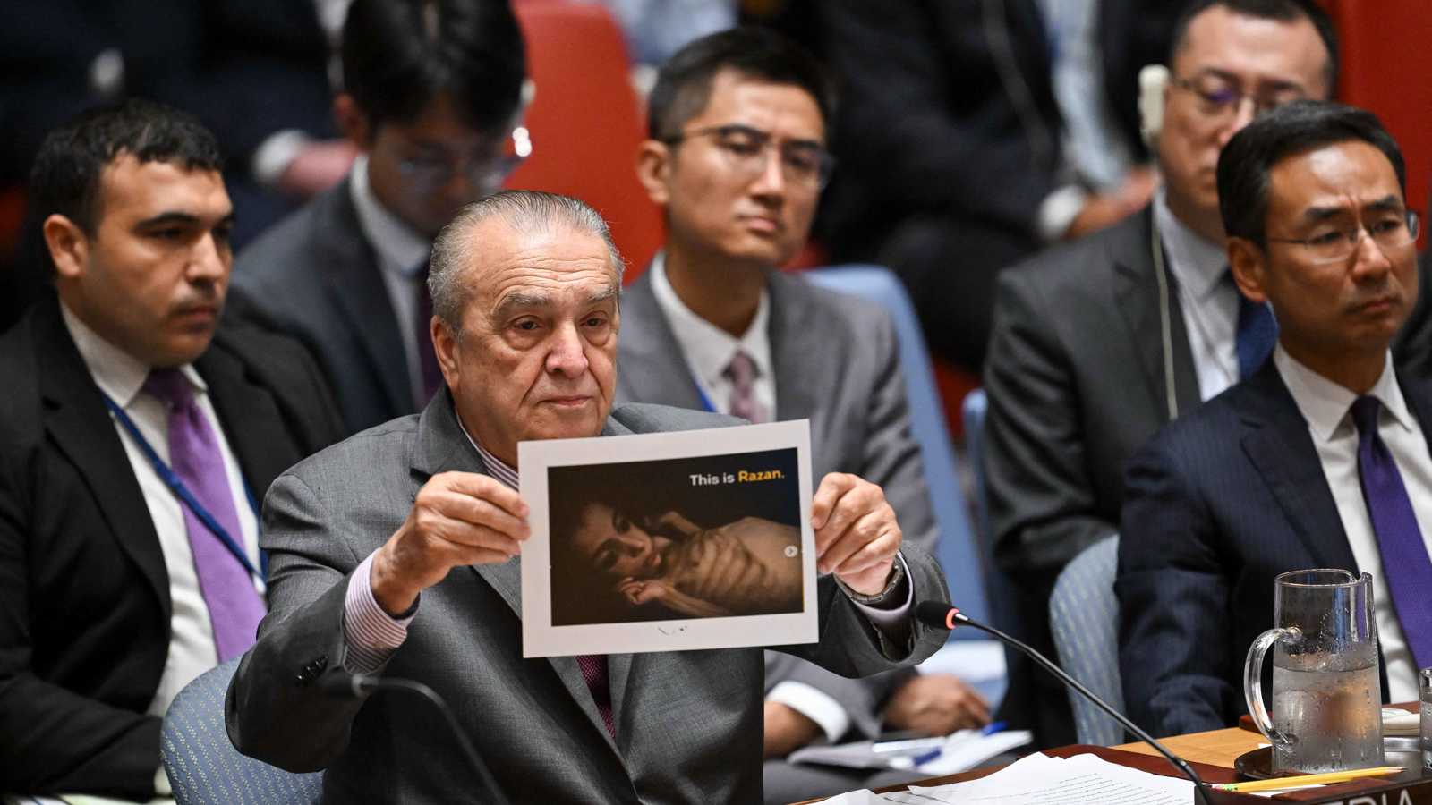 "الهياكل العظمية الحية" تشعل الخلاف بين إسرائيل وفلسطين في مجلس الأمن