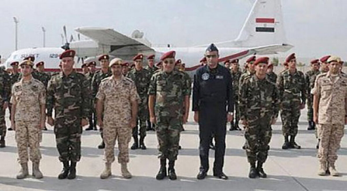 القوات المسلحة المصرية والإماراتية تبدآن "زايد1"