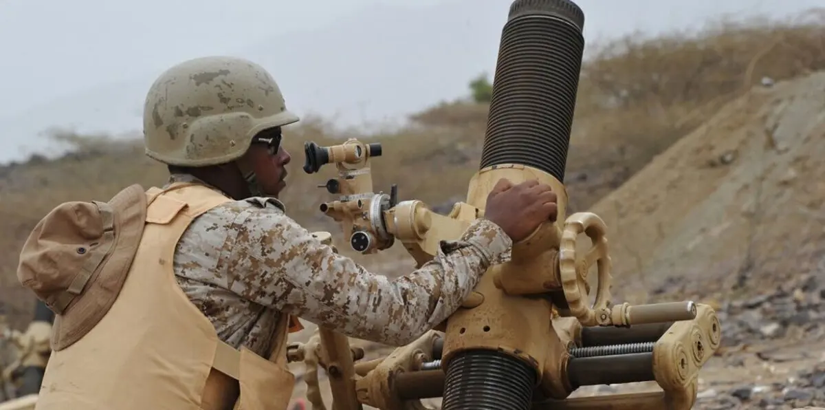 مقتل جندي سعودي في معارك على الشريط الحدودي مع اليمن‎ (صور)