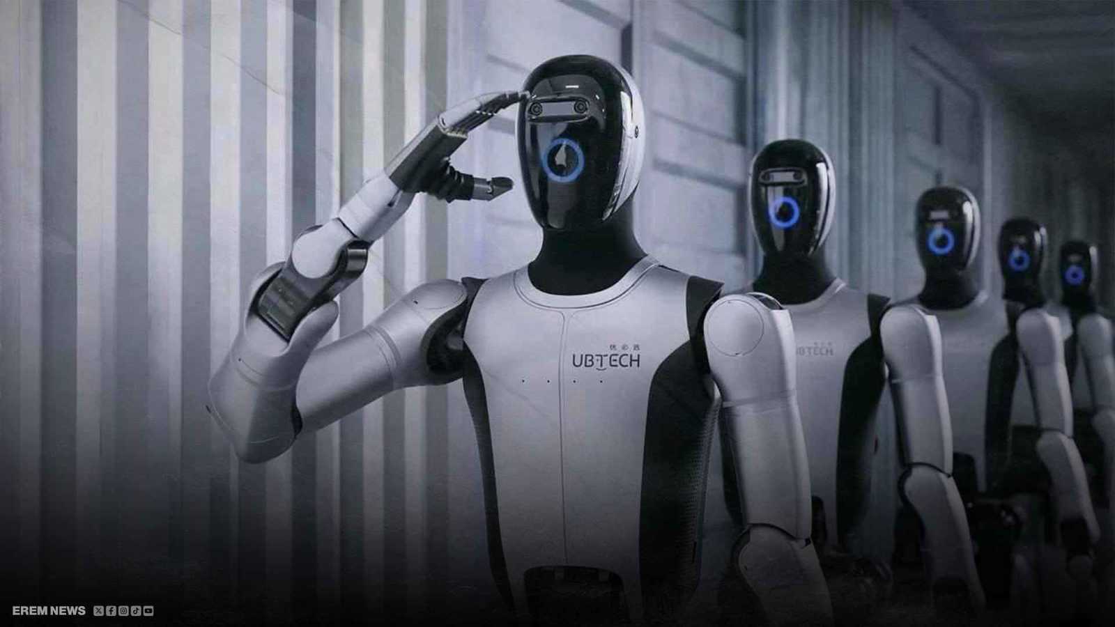 "جيوش التكنولوجيا".. عرض صيني مبهر لـ "جنود" من الروبوتات (فيديو إرم)