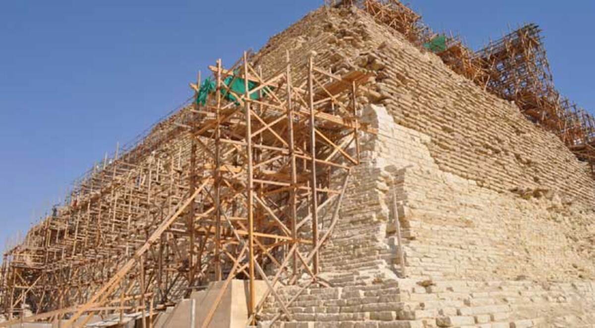 وزارة الآثار المصرية: أقدم هرم في التاريخ بخير