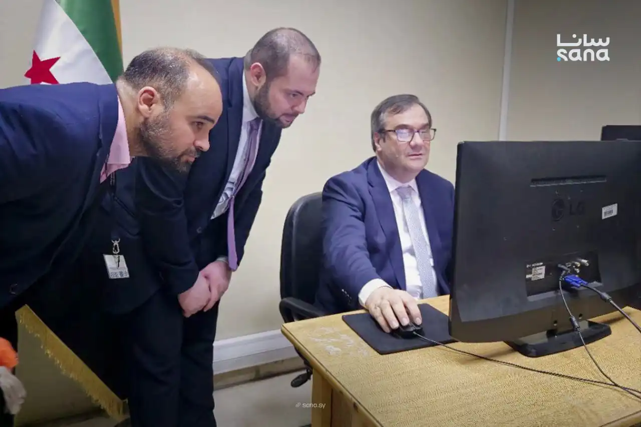 خلال إرسالمصرف سوريا المركزي أول رسالة سويفت