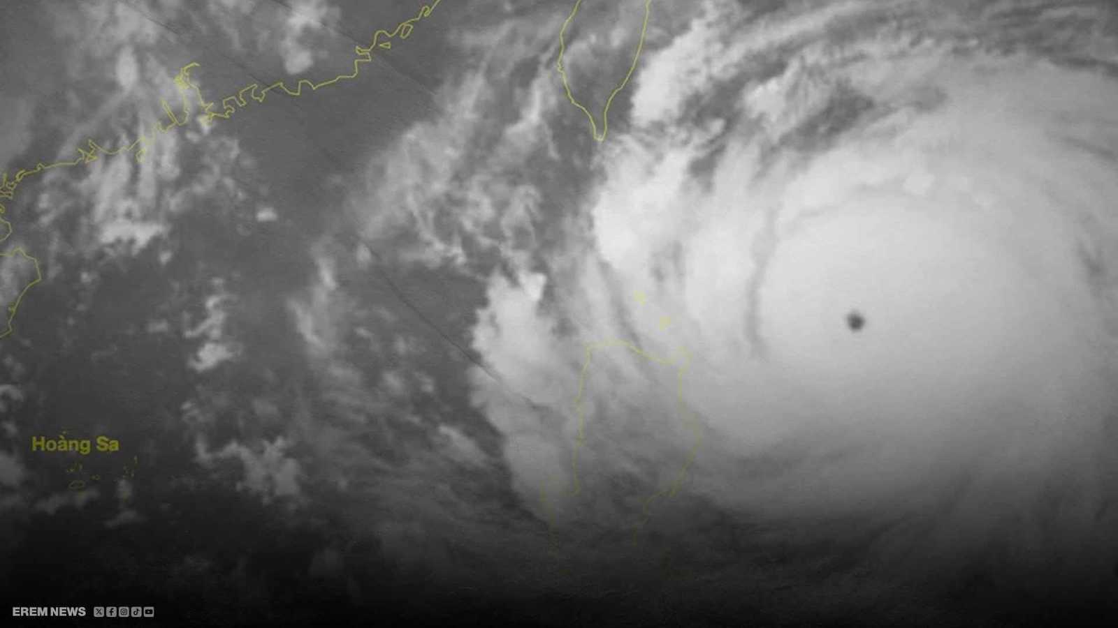 "لا يرحم".. أقوى إعصار في العالم هذا العام يضرب الصين